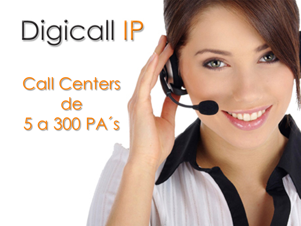 Digicall IP – Solução para Call Centers, unificada a PABX IP